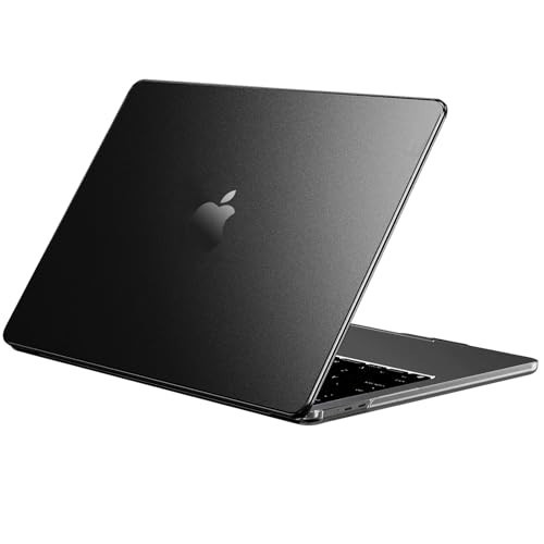 MacBook Air 13.6 Inch Case Space Black Polycarbonate Scratch Resistant Cover