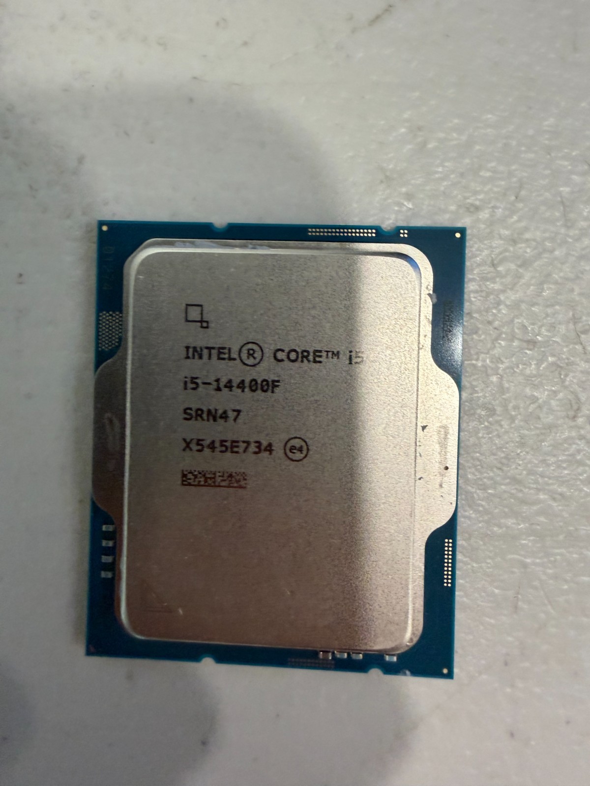 Defective Intel Core i5-14400F 2.50GHz 10 Core SRN47 16 Thread LGA 1700