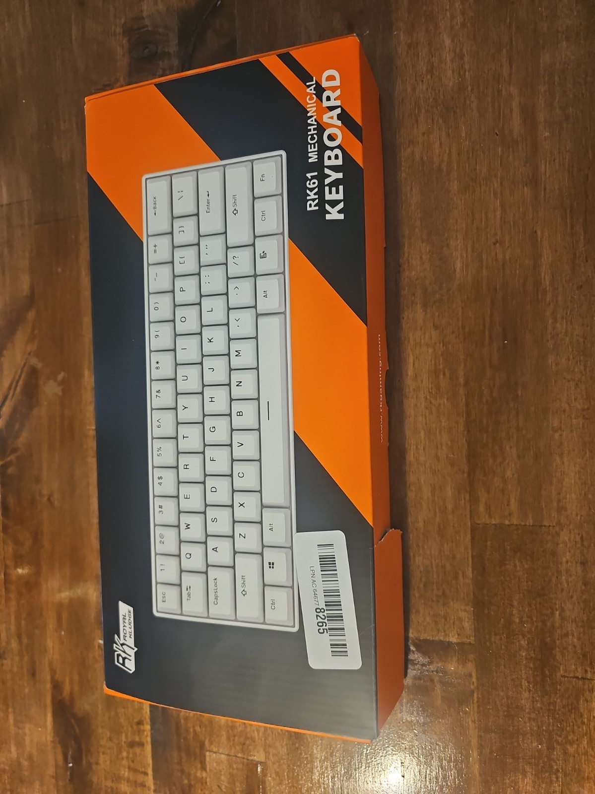 Royal Kludge RK61 (754068484) LED Backlit Wireless Keyboard W/ Red Switches