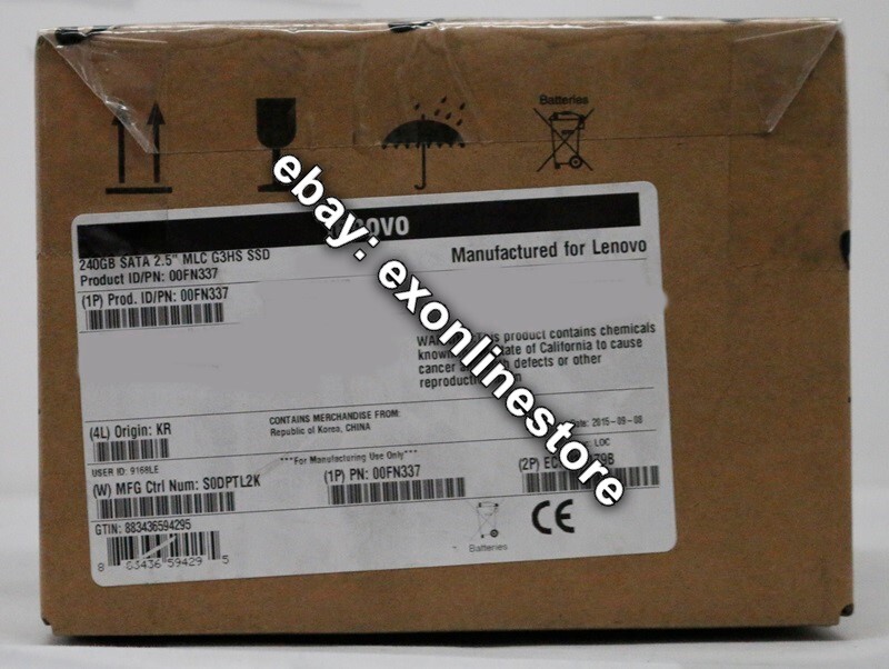 00FN337 - 240GB SATA 2.5" MLC G3HS Entry SSD