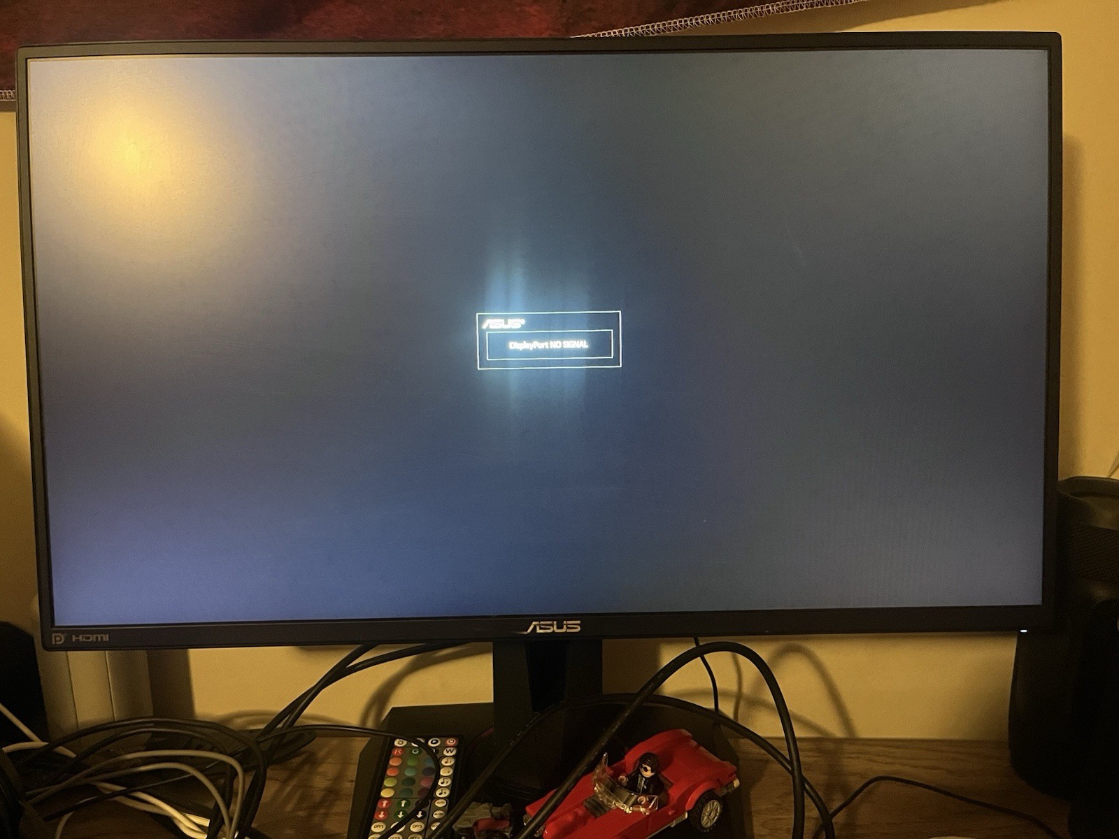 ASUS Black Computer Monitor with HDMI & DisplayPort Video Inputs, Sleek Design
