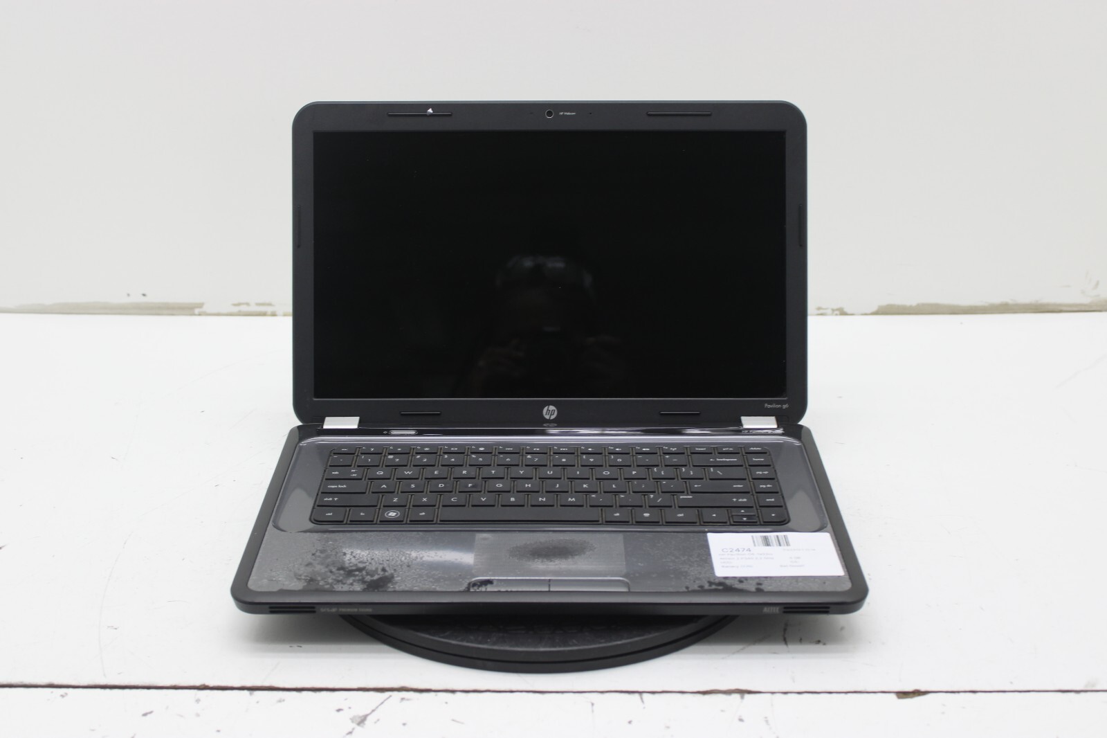 HP Pavilion g6-1a32nr Laptop AMD Athlon P340 4GB Ram No HDD or Battery