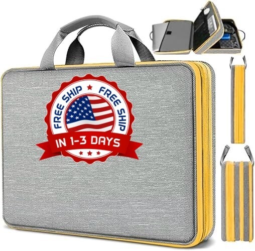 Estuche Impermeable Para Computadora Portátil Funda Blanda De Múltiples Fines US