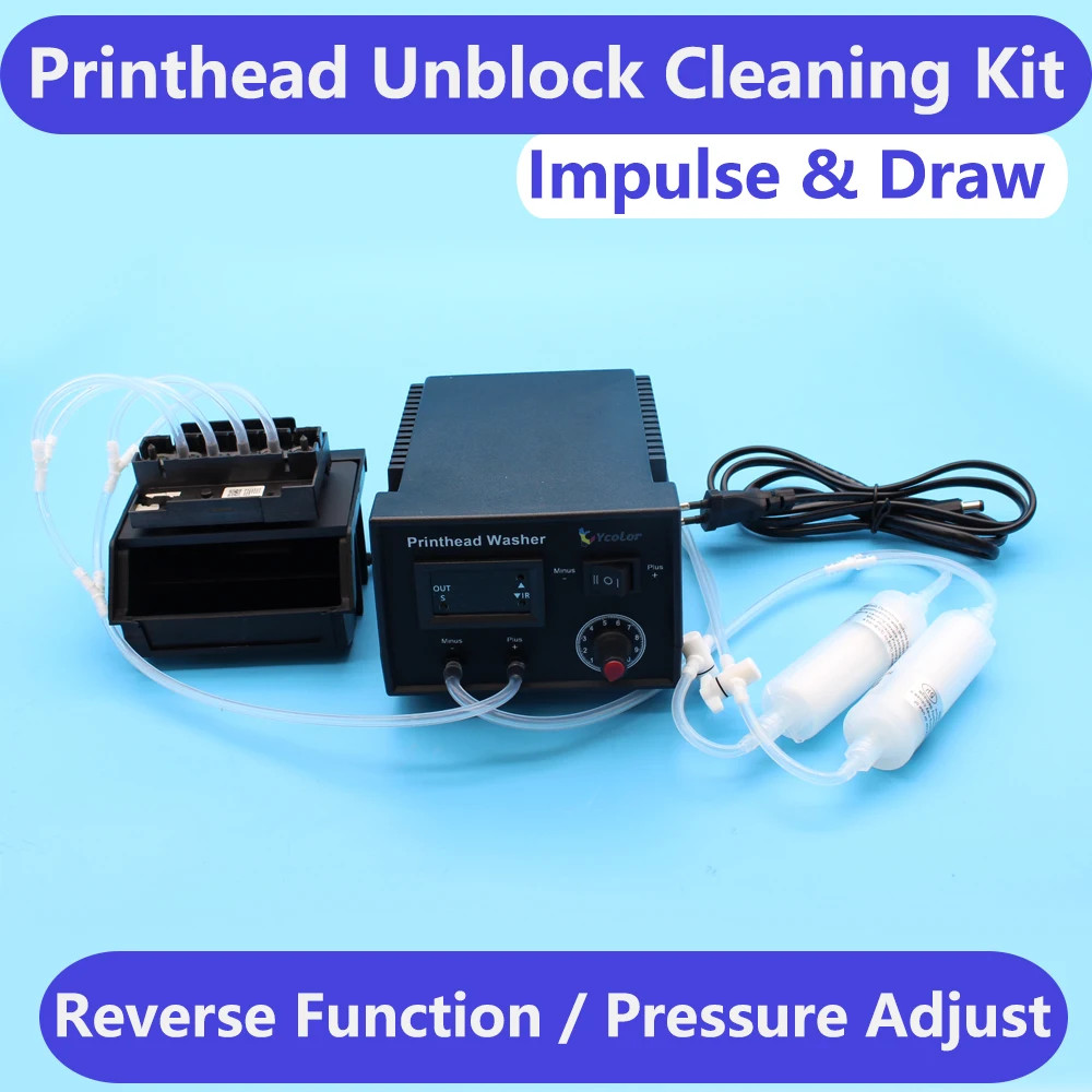 DTF Printhead Clogged Cleaning Machine Clean Kit Washer For Epson L1800 L805 139
