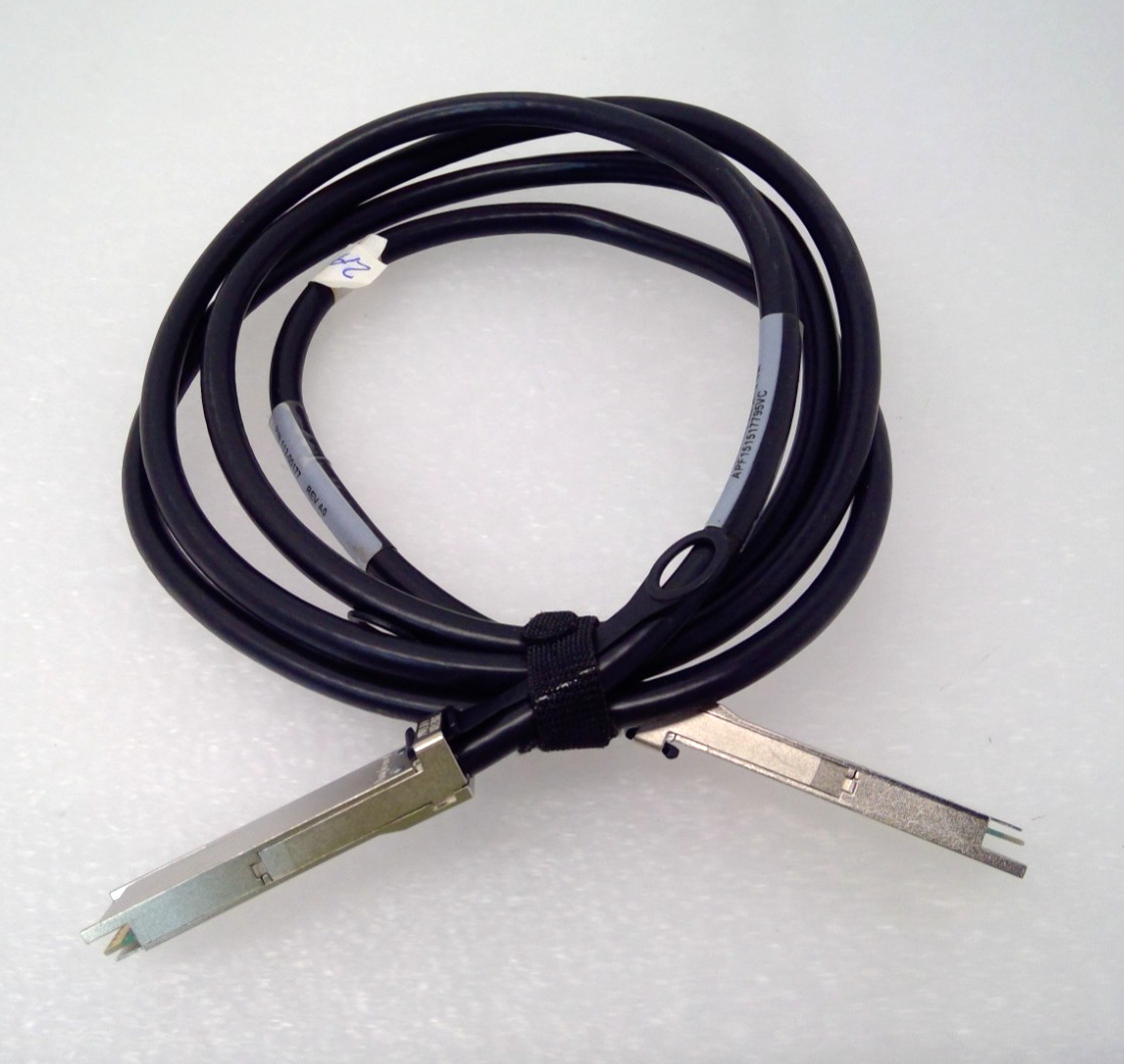 NetApp 112-00177 Amphenol 2M SAS QSFP to QSFP External Cable X6558-R6 28AWG