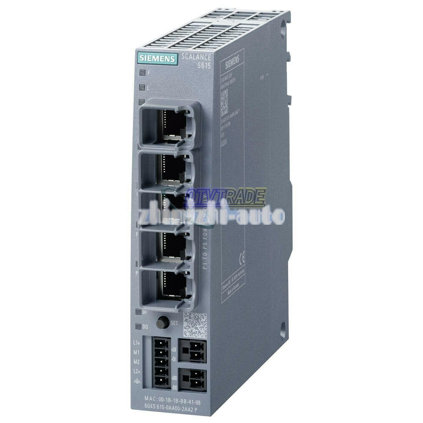 ONE Siemens SCALANCE S615 Industrial Router 6GK5615-0AA00-2AA2