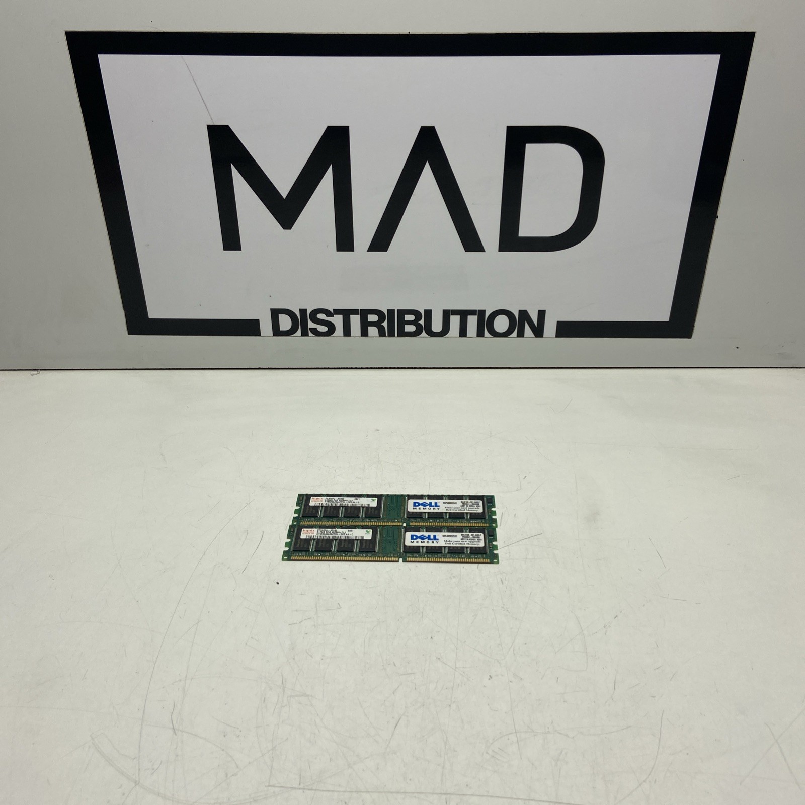 Super Elixir 512MB PC3200U - 30330 DDR 400MHz CL3 RAM Memory lot of 2