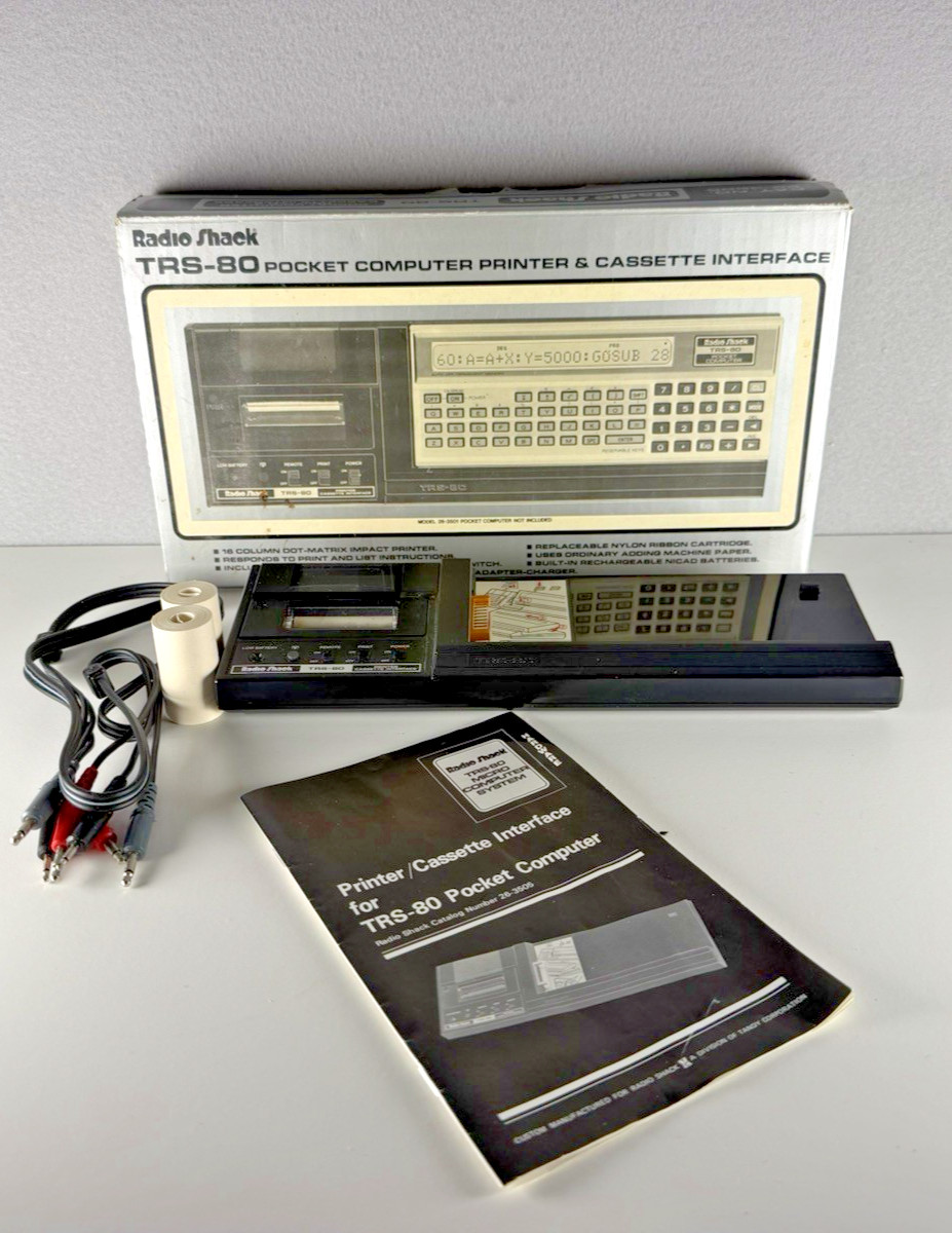 Radio Shack TRS-80  Printer Plotter Cassette Interface  