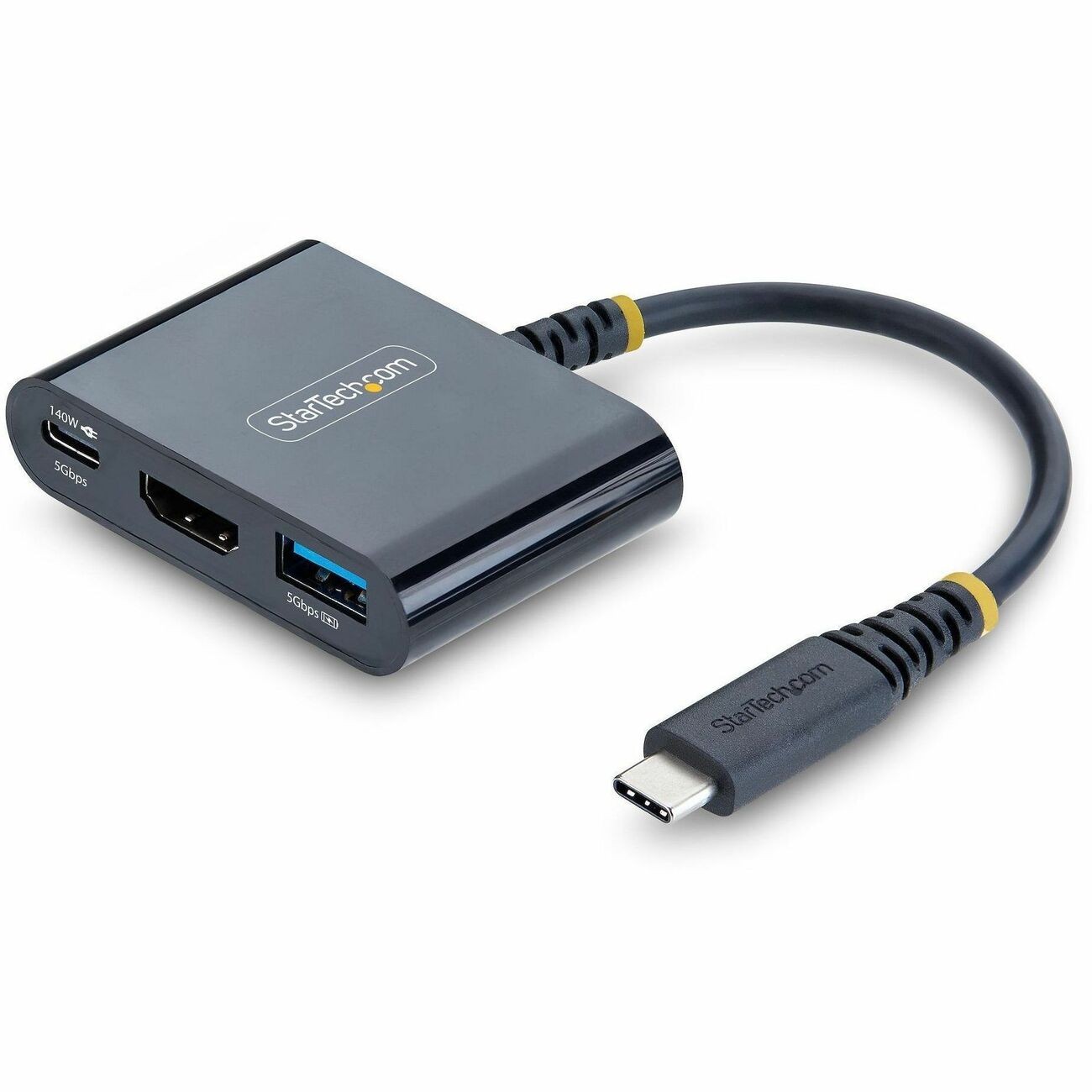 StarTech 168BUSBCMULTIPORT USB-C Multiport Adapter 4K 60Hz Black