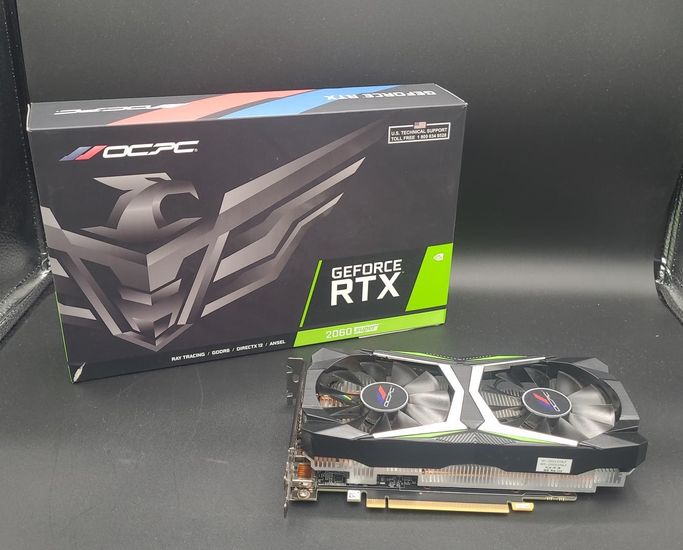 OCPC Nvidia GeForce RTX 2060 Super 8GB GDDR6 Graphics Card