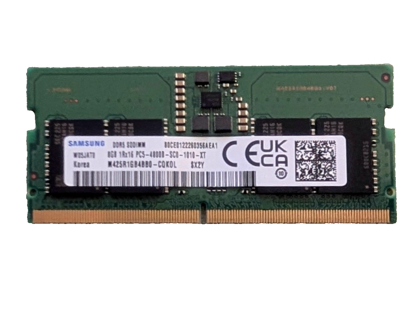 SAMSUNG 8GB DDR5 4800 MT/s SODIMM Memory RAM