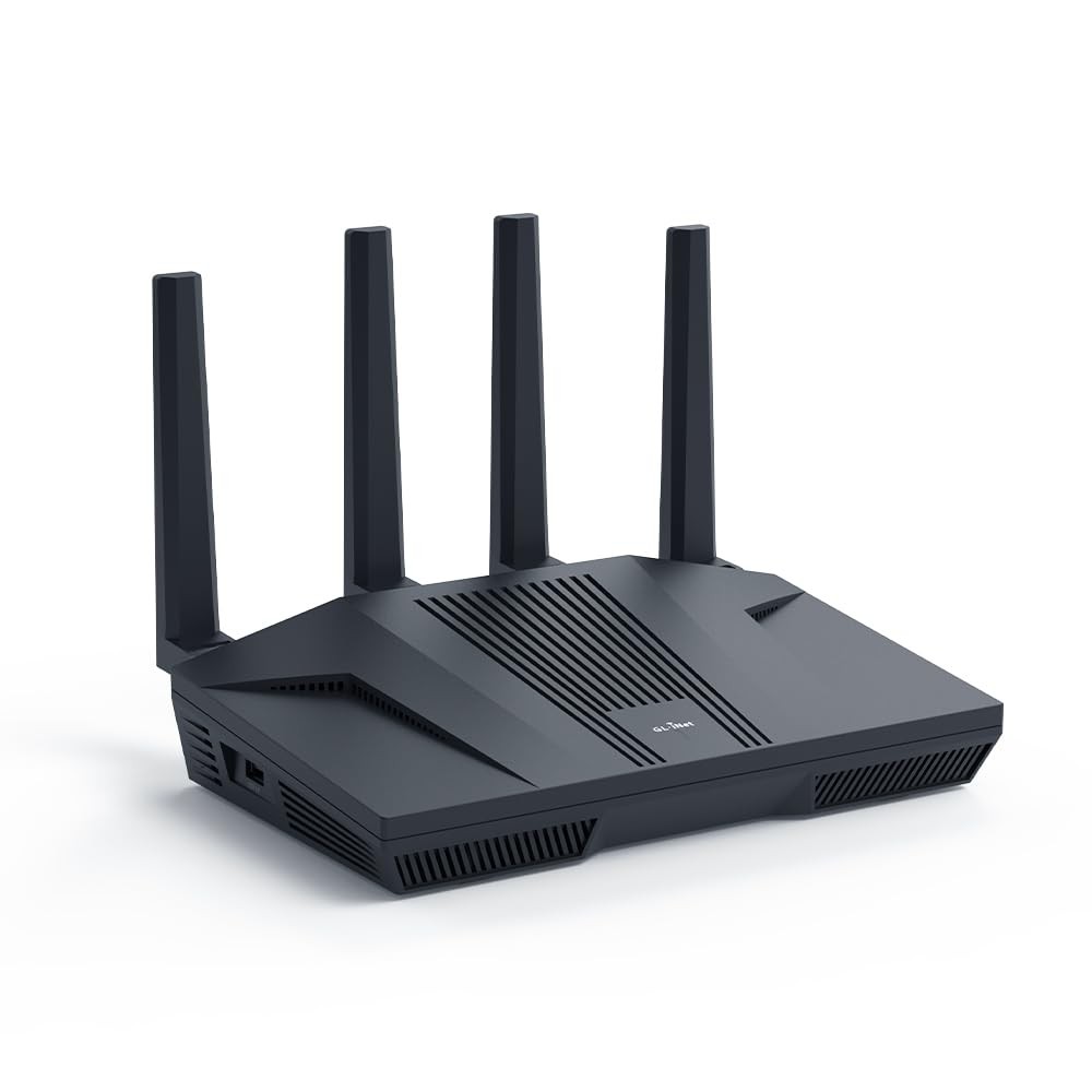 GL.iNet GL-MT6000 Flint 2 WiFi 6 Gaming Router 2.5G Ports