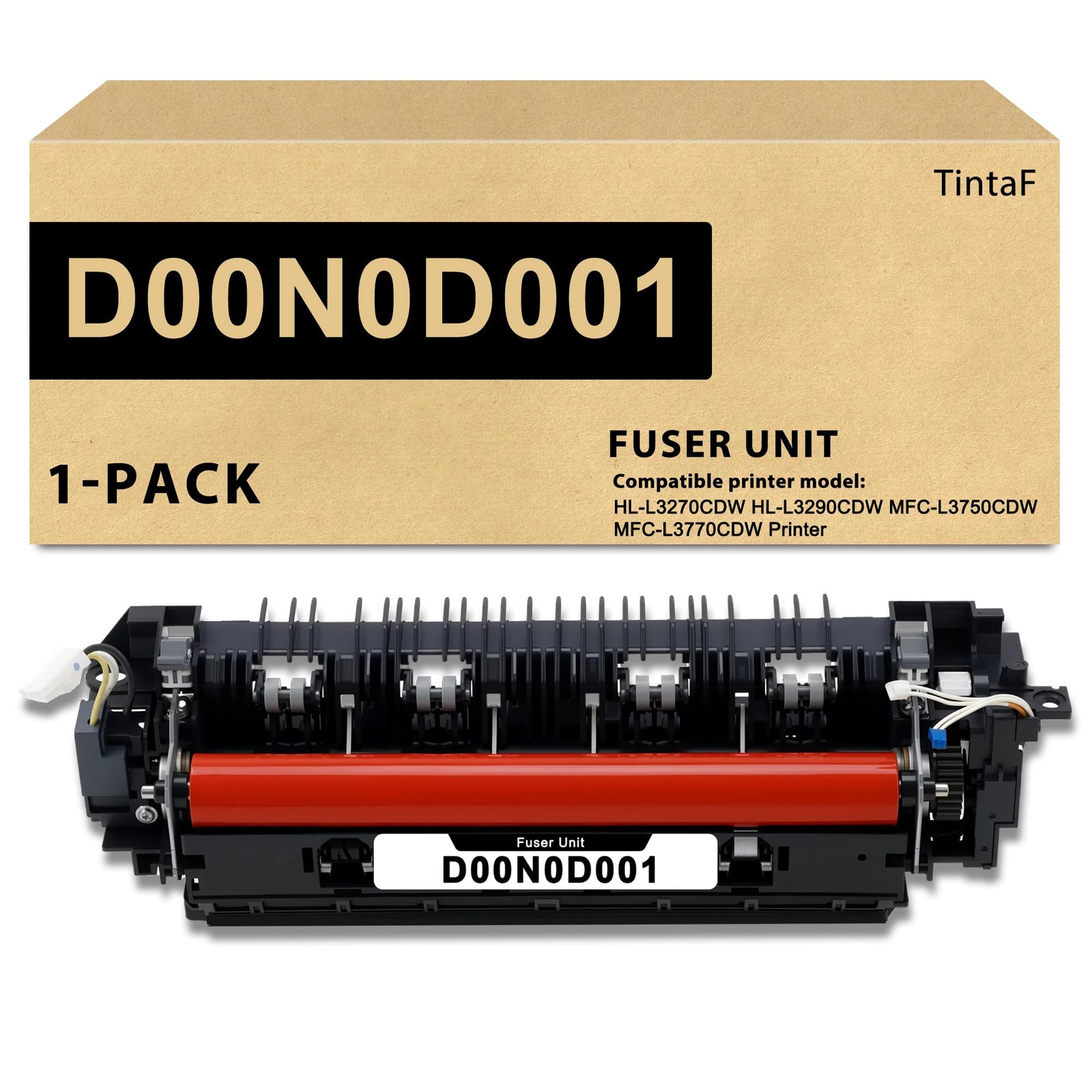 D00N0D001 Fuser Unit Kit for HL-L3270CDW MFC-L3750CDW Fuser Printer, 1-Pack