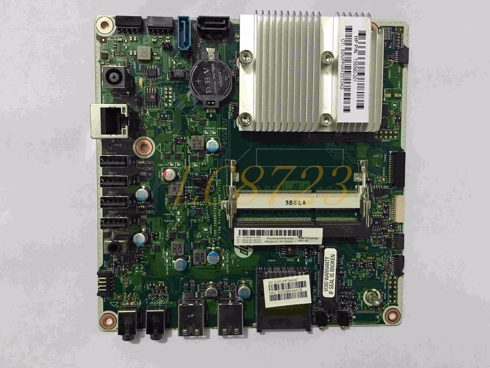 NEW HP Pavilion TS 21 Series AIO Motherboard Dahlia 740248-001 740248-501
