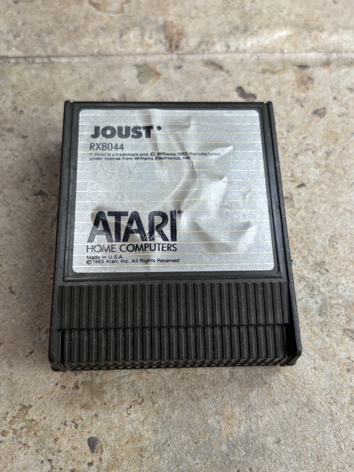 ⭐️Atari RX8044 Joust Vintage Computer Game Cartridge⭐️Vintage 1983⭐️