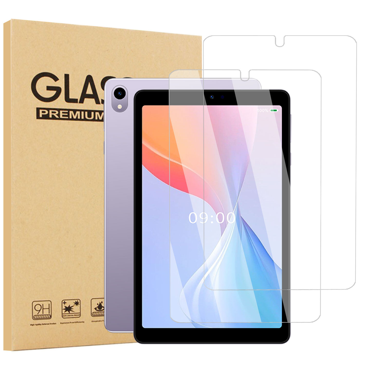 (2 Pack) For Walmart Onn 8'' Tablet 2024 Model Tempered Glass Screen Protector