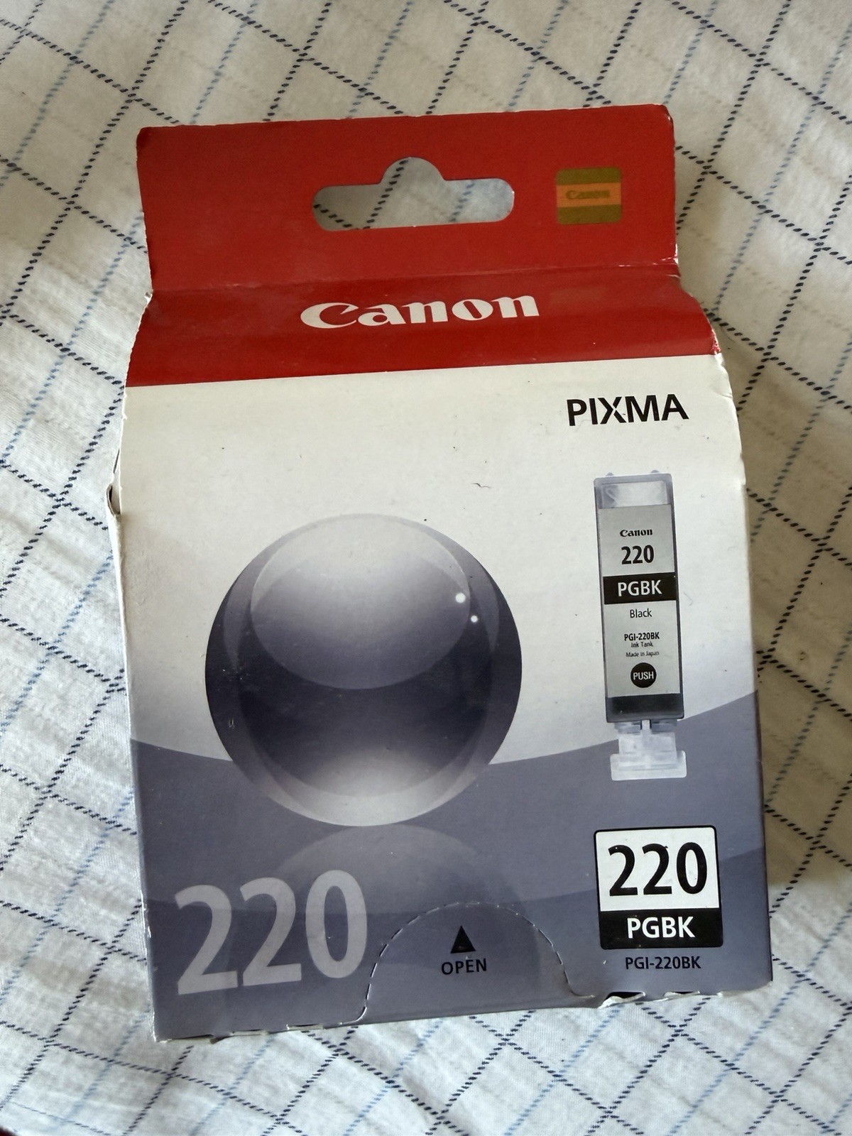 Canon PGI-220 Black Inkjet Cartridge SEALED genuine OEM