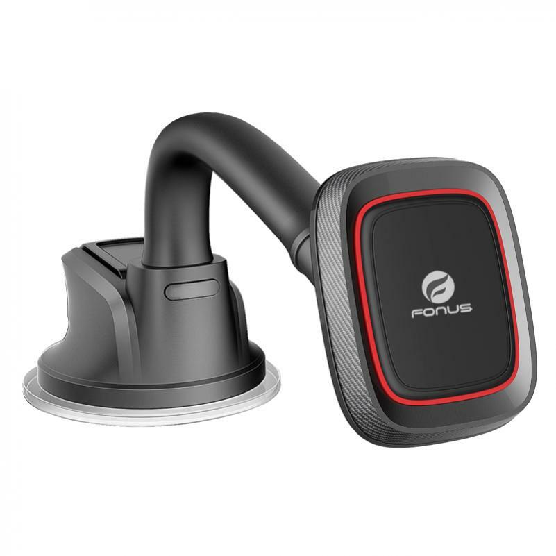 CAR MOUNT MAGNETIC HOLDER DASH WINDSHIELD GOOSENECK STRONG GRIP for CELL PHONES