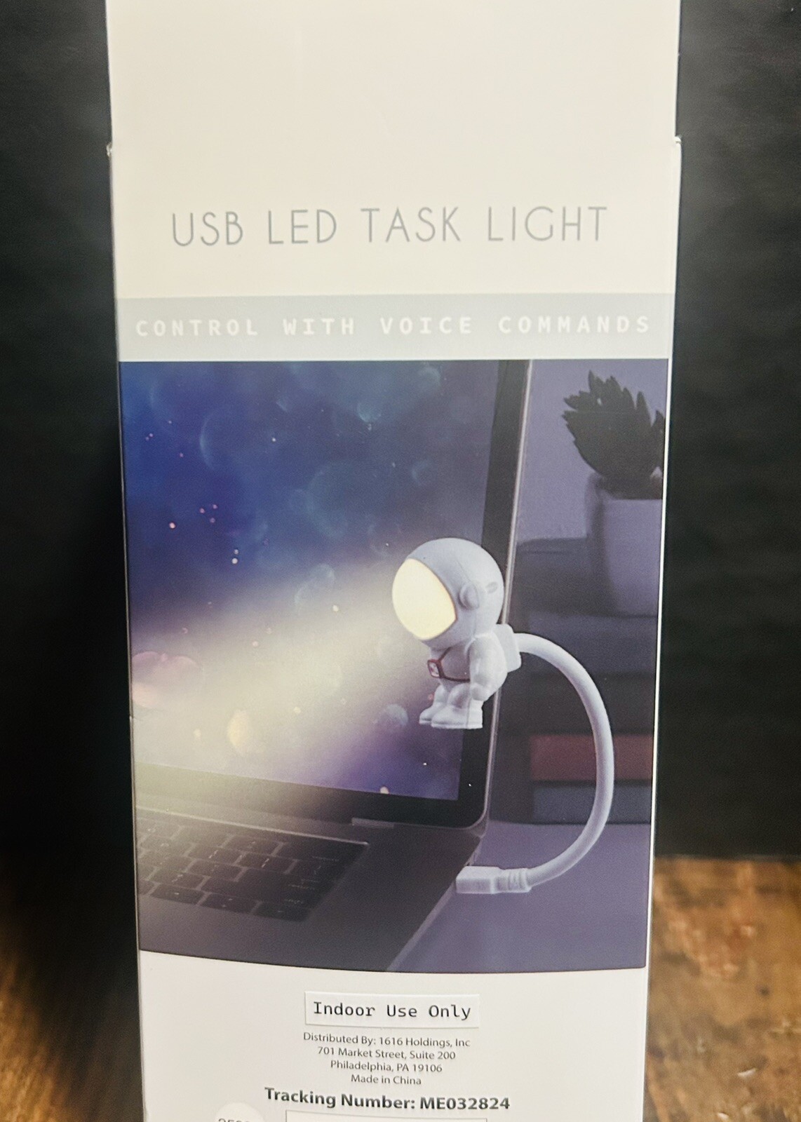 Astronaut NASA Space USB LED Task Light Sealed New Box-Fast 