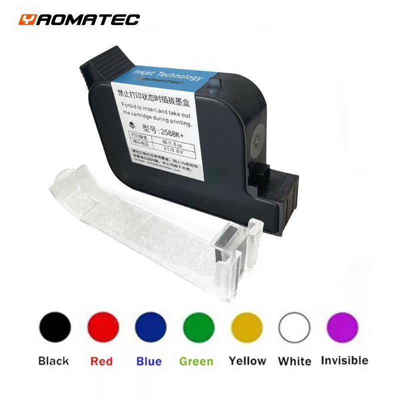 Thermal Inkjet Printer Fast Dry Eco Solvent Ink Cartridge 2588K+ 600DPI 12.7mm