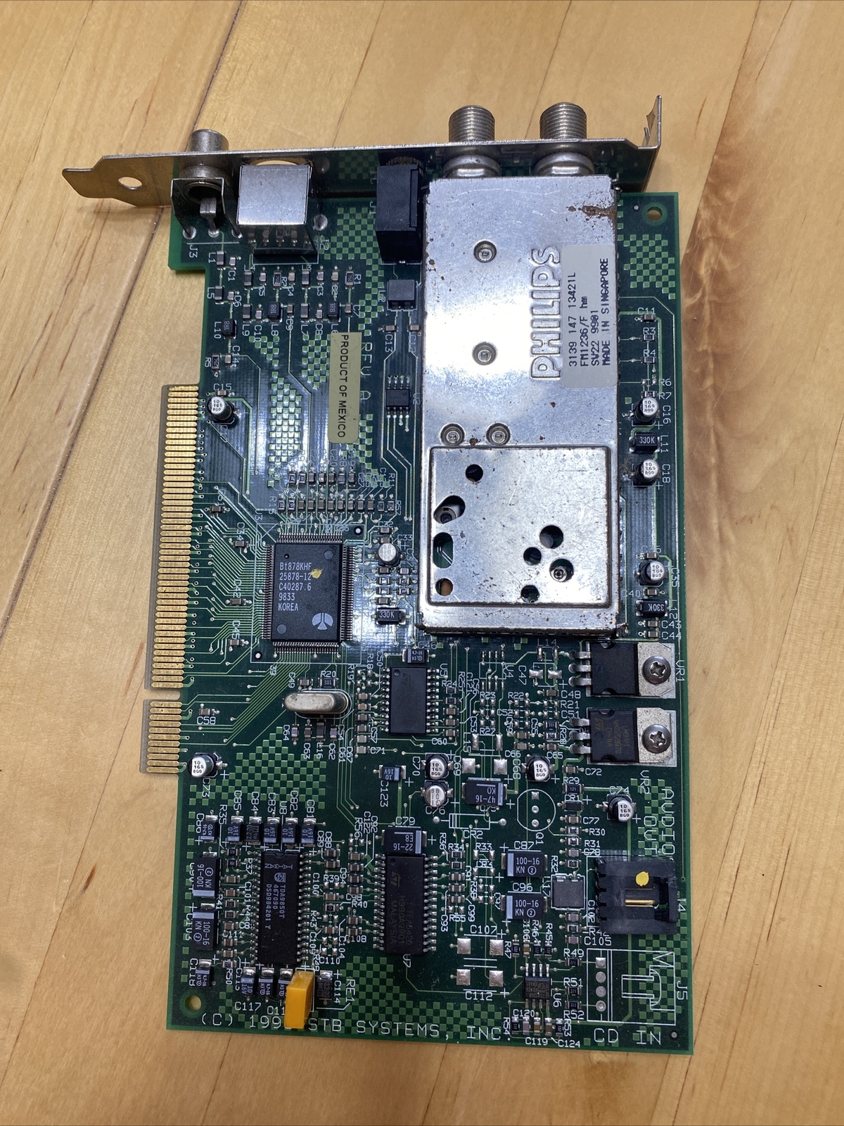 Vintage STB Systems 210-0337-001 Tv Tuner Card