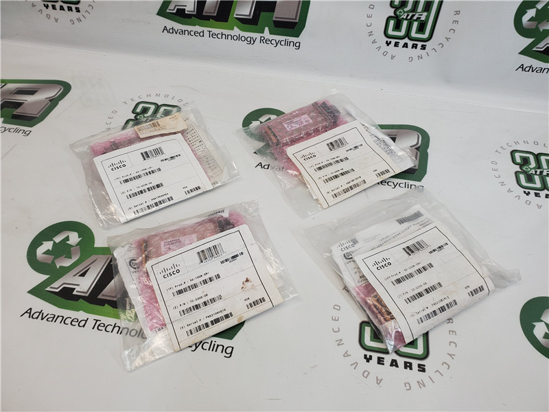 Cisco X2-10GB-SR Transceiver Module 10GbE Short Range Multimode Fiber Lot of 4