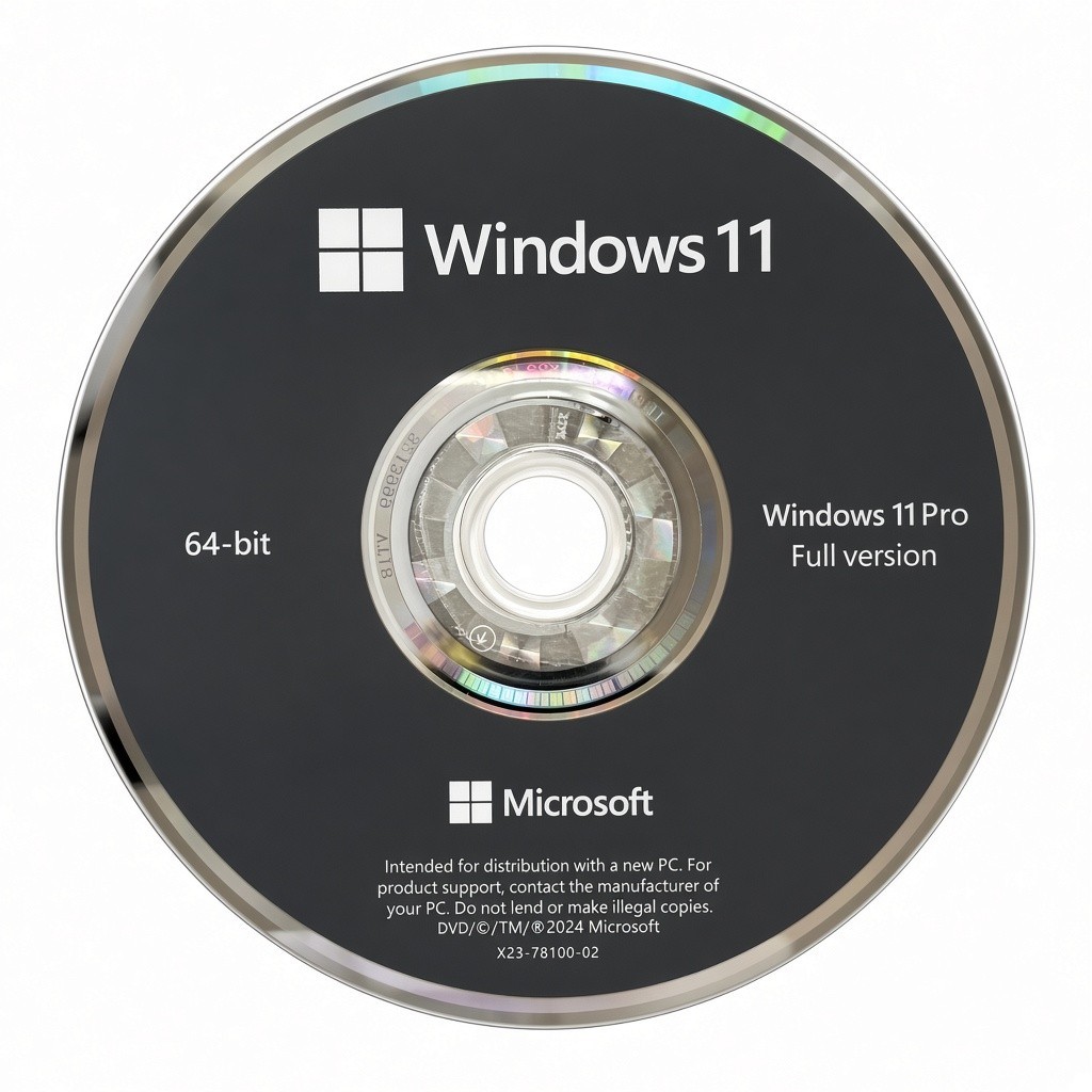 Microsoft Windows 11 Pro 64-Bit DVD Disc 1 PC Product Key Brand New 🥇
