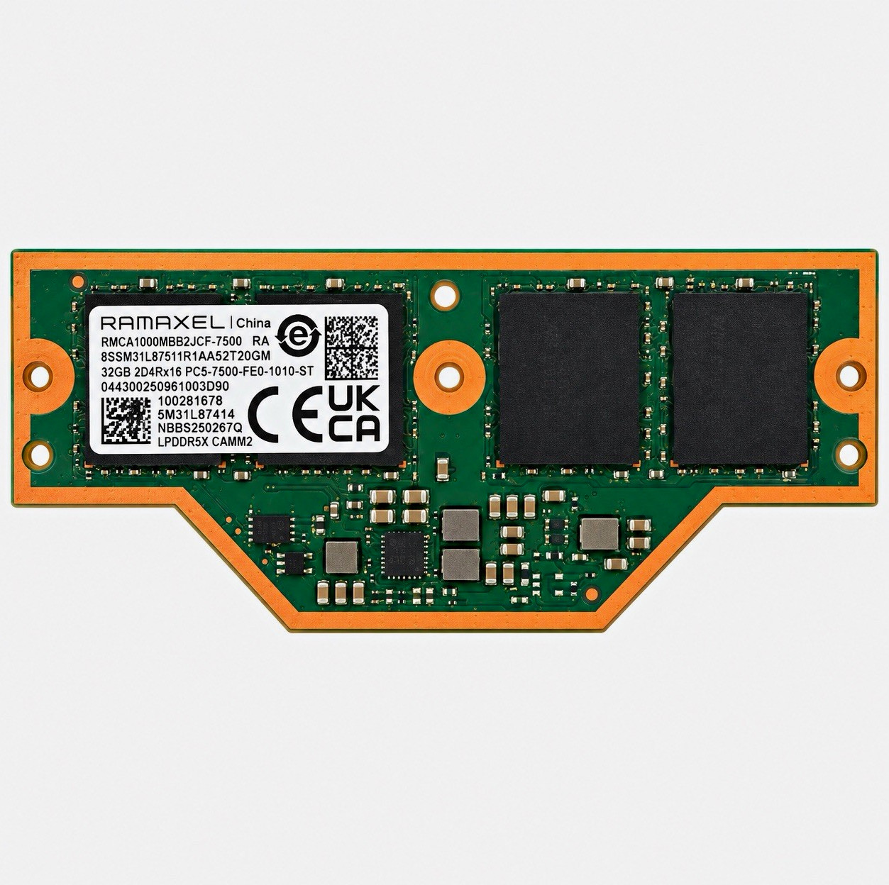 Ramaxel LPDDR5X CAMM2 32GB PC5-7500 Memory RAM Module 1x32GB