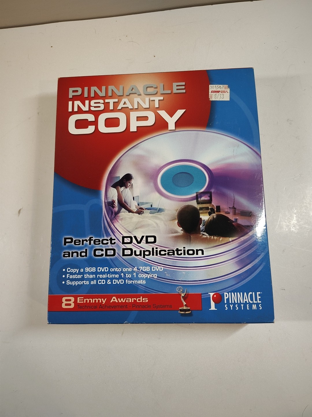 Pinnacle Instant Copy Perfect DVD And Cd Duplication Brand New Sealed