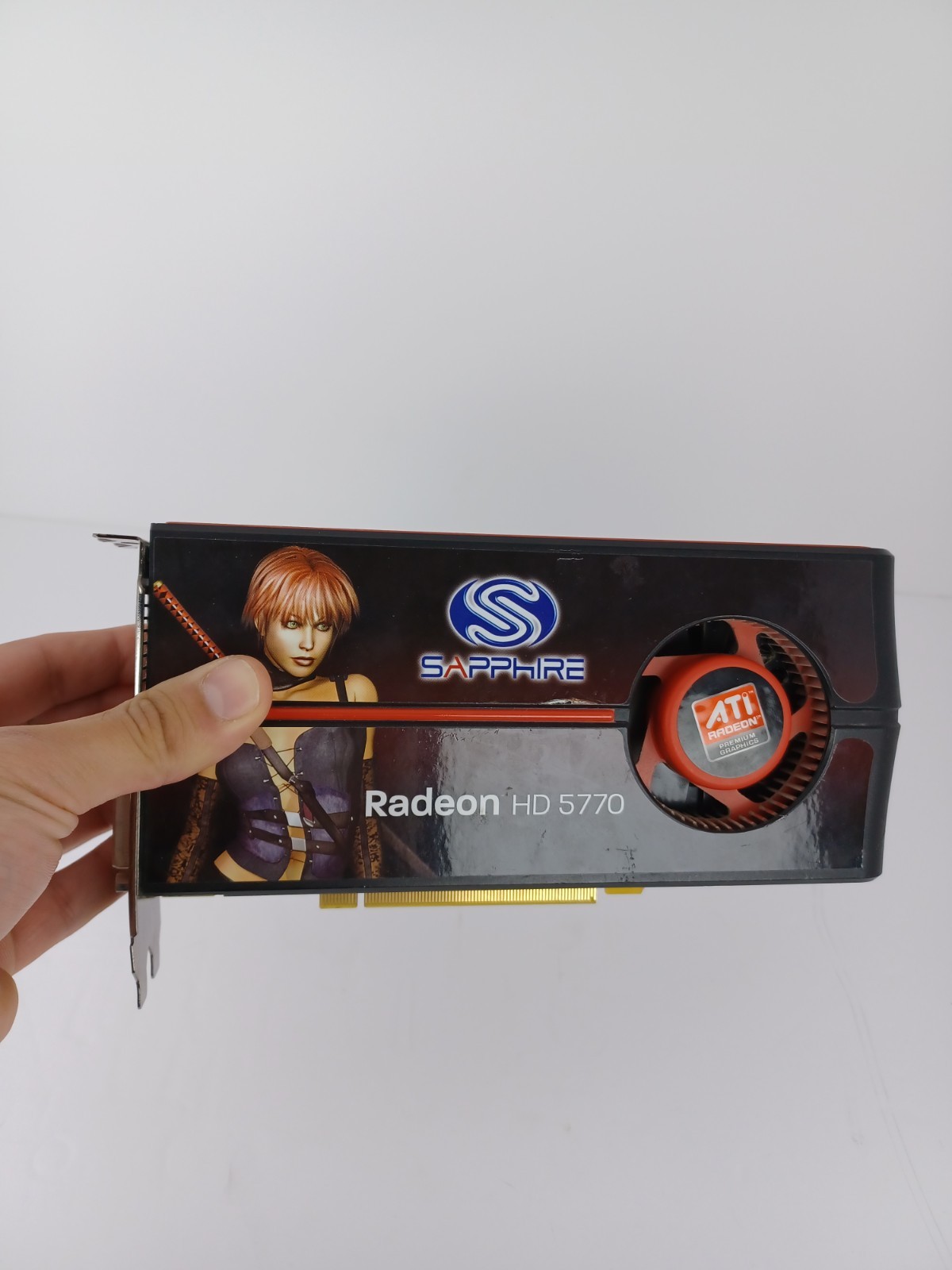 Sapphire Radeon HD 5770 1G GDDR5 PCI-E DUAL DVI-I/HDMI/DP USED