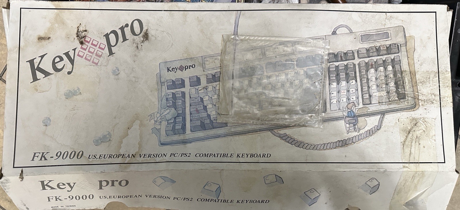 Key Pro Fk9000 Box, With Key Tronics Keyboard Inside