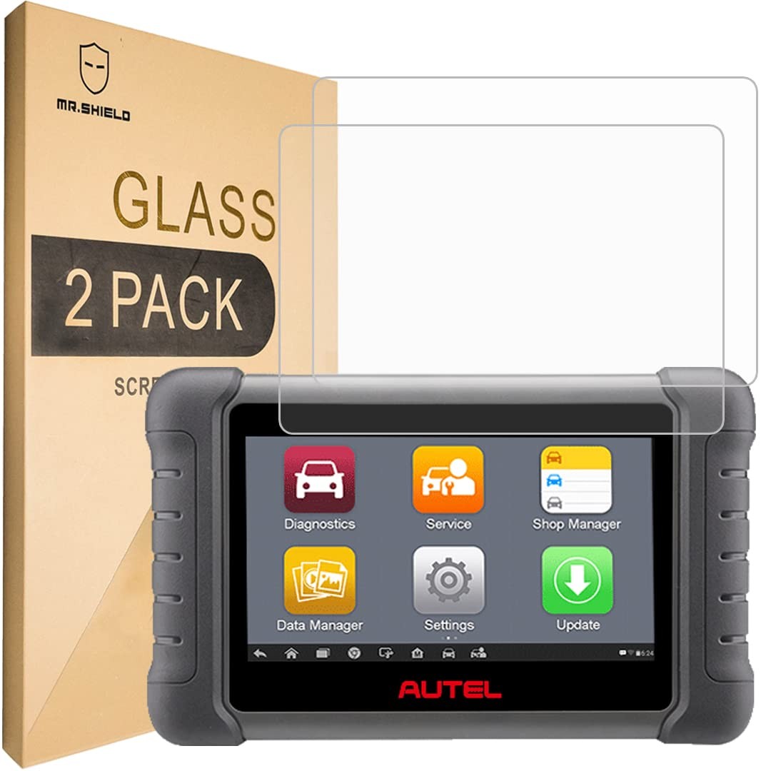 Mr.Shield [2-Pack] Screen Protector For Autel MaxiCOM MK808Z-BT / Clear