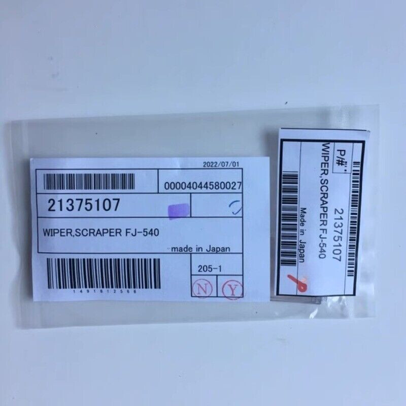 2pc New Original Roland Wiper Scraper SJ\FP-740 SC-545 SP-540V/300V 21375107