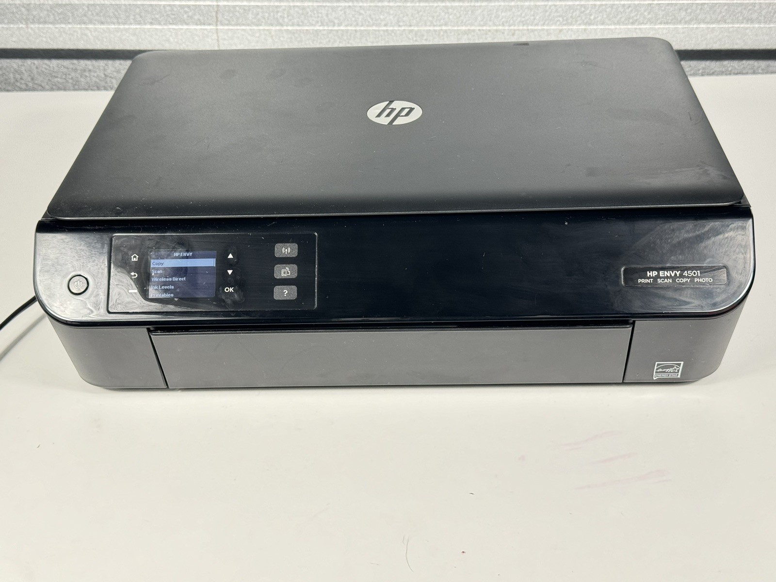 HP Envy 4500 4501 4502 All-in-One Inkjet Printer | No Ink | Works
