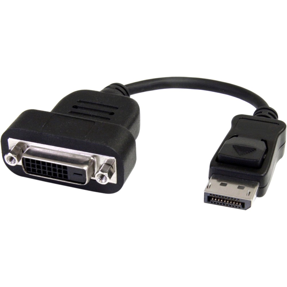 4Xem 4Xdpdvid 8In Displayport Dvi Adapter Dual Link 24 Plus 5 Pin Converter