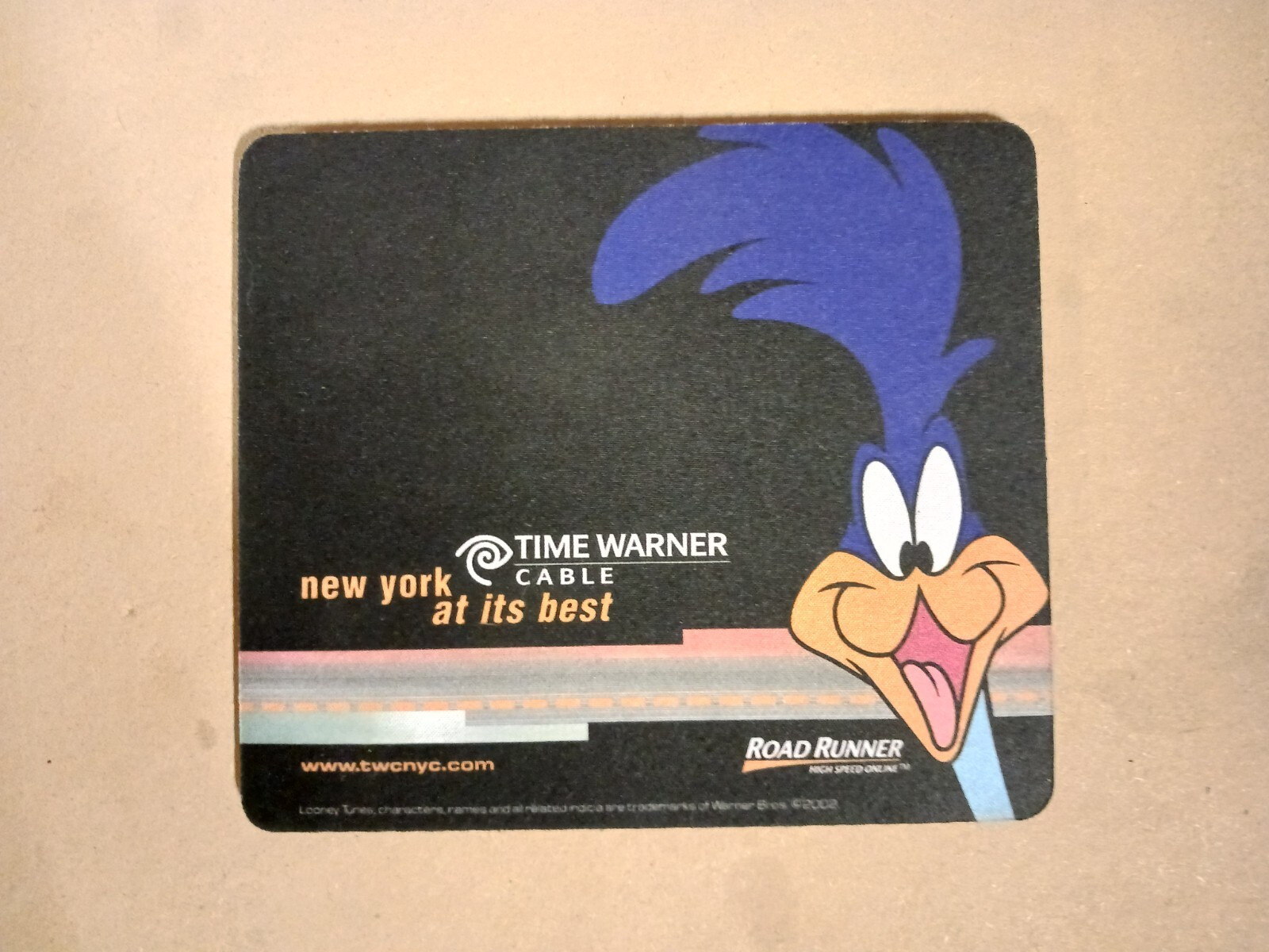 Time Warner Cable Road Runner High Speed Online Internet Mouse Pad