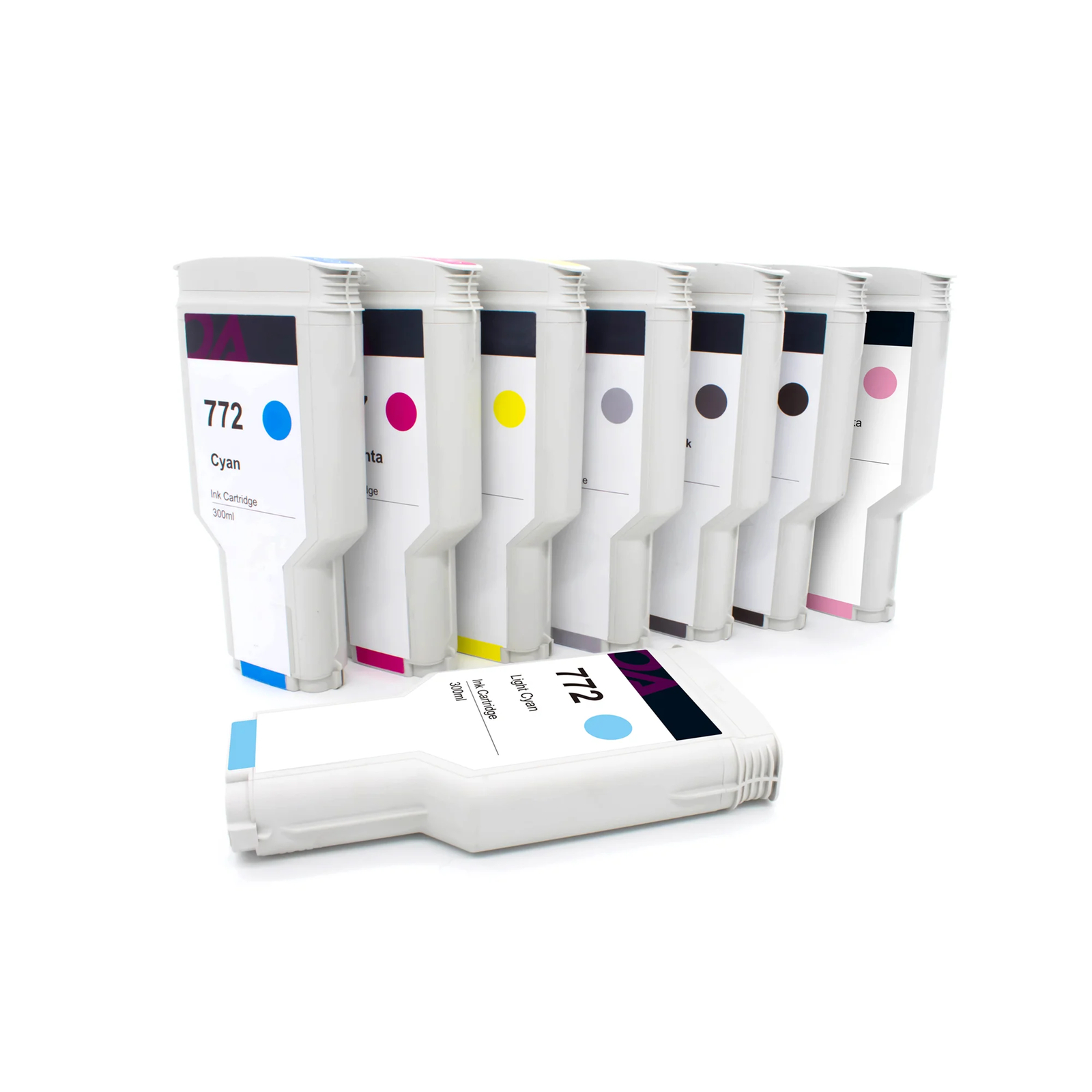 8PC/SET For HP772 Compatible Ink Cartridge For HP Z5200 Z5400A