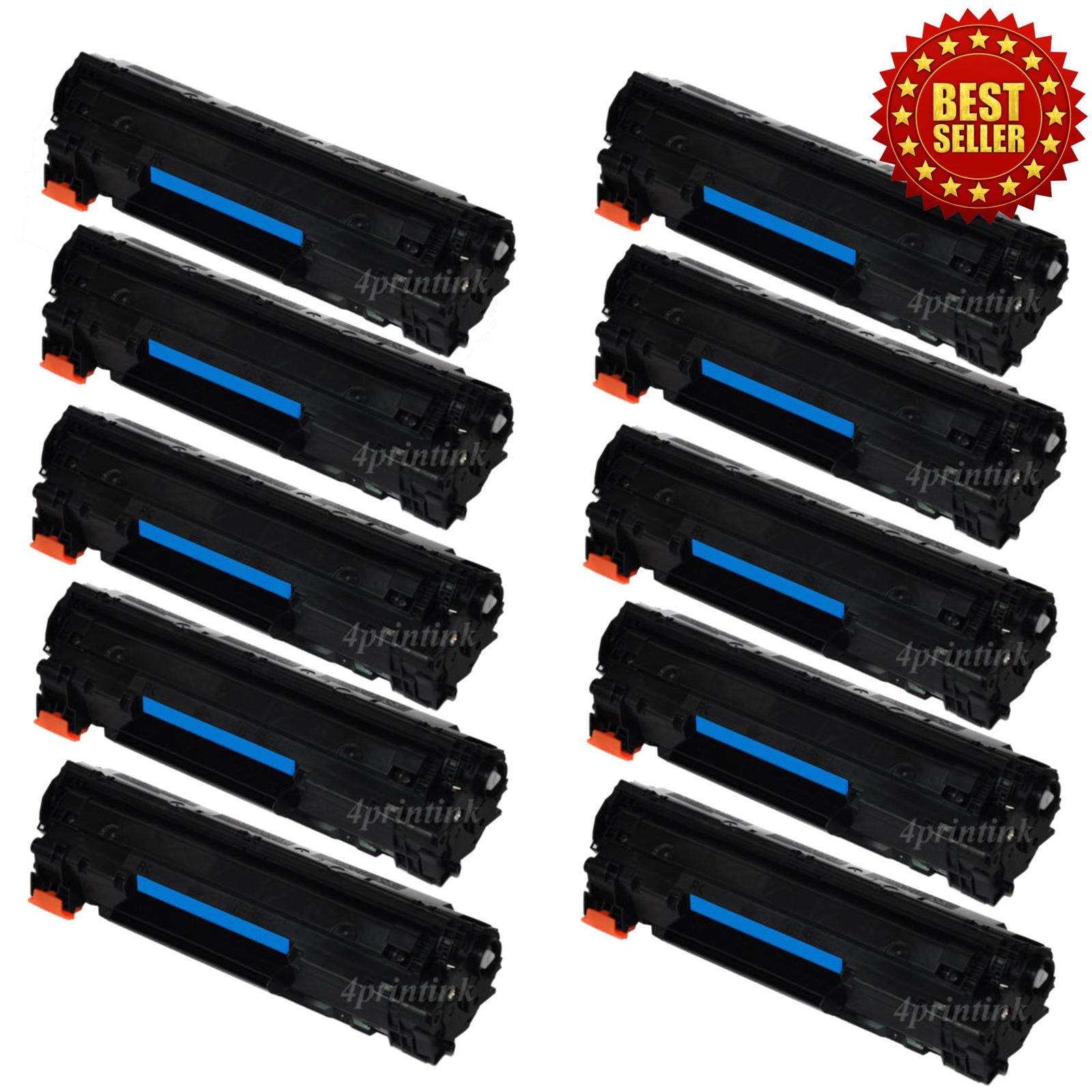 10 Pack For HP CE285A 85A LaserJet Pro P1102 P1102w M1132 M1212nf M1217nfw Toner