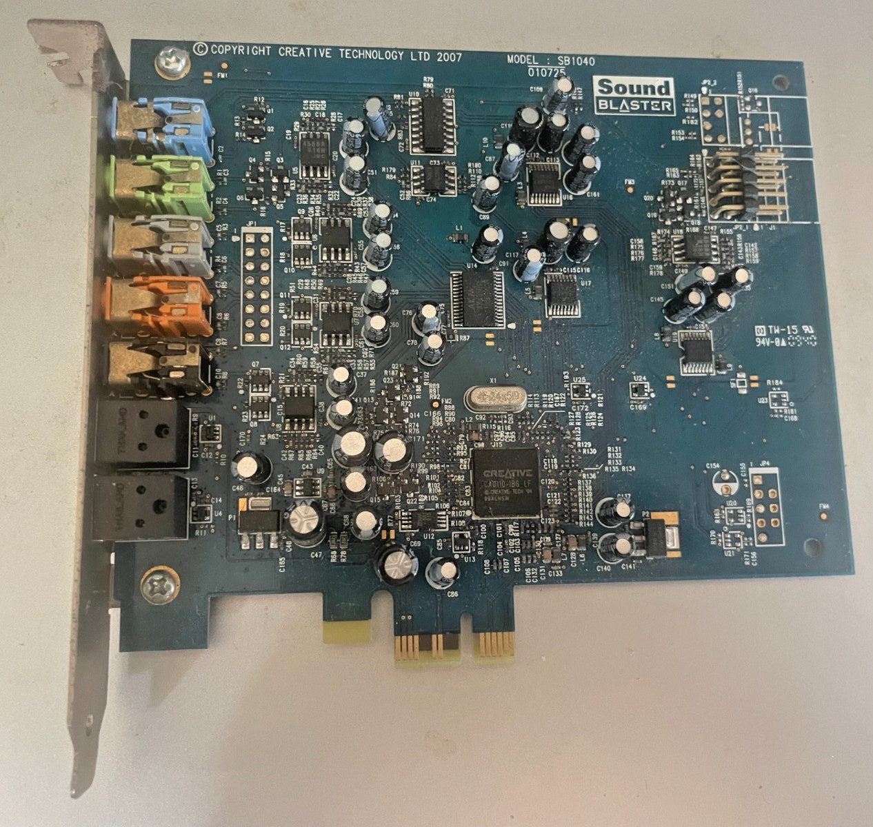 Creative Technology SB1040 Sound Blaster X-Fi Xtreme Audio PCIe Sound Card