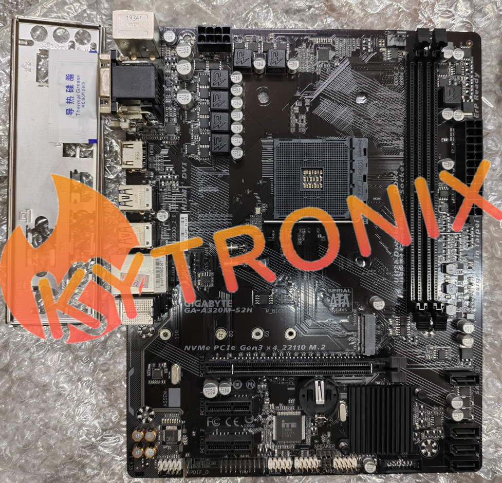 Gigabyte Technology GA-A320M-S2H Desktop computer motherboard,AMD,AM4 socket,ddr