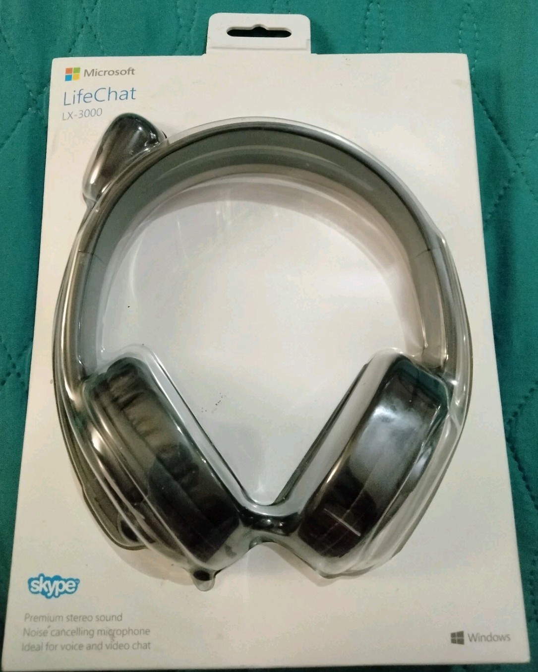 Microsoft LifeChat LX-3000 USB Gaming/Chat Headset Black New