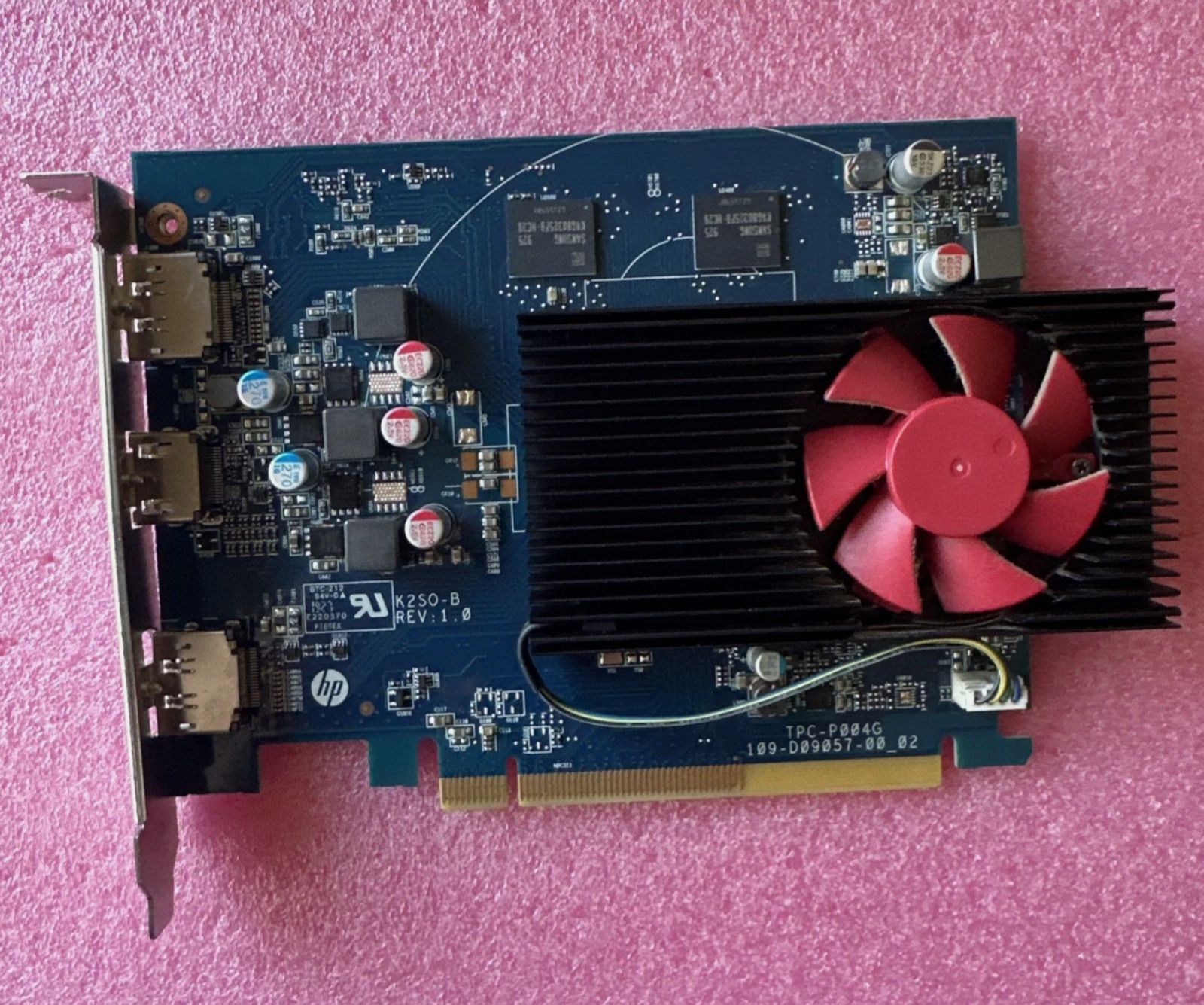 HP L11343-001 AMD Radeon RX 550 4GB GDDR5 Graphics Card✅2x DP HDMI ✅