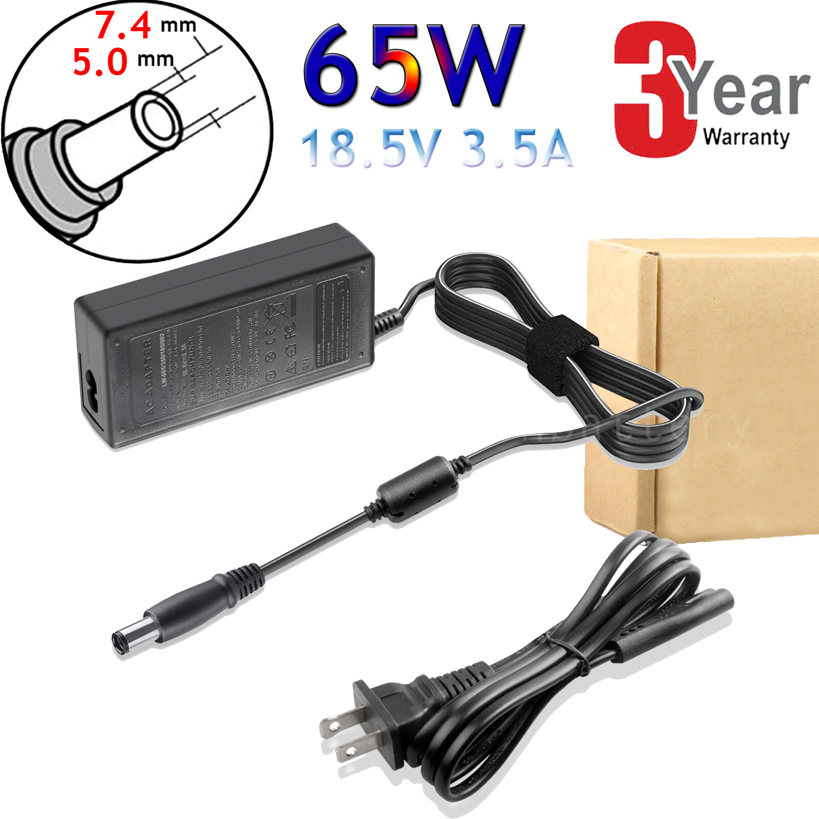For HP 2000 Series Laptop Notebook AC Adapter Power Cord Battery Charger