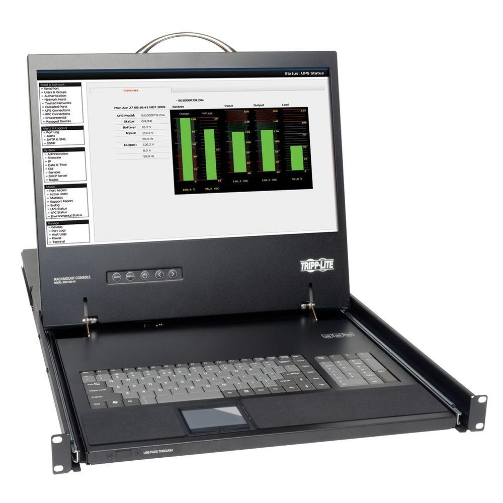Tripp Lite B021-000-19 HD15 to VGA Port Rack-Mount Console