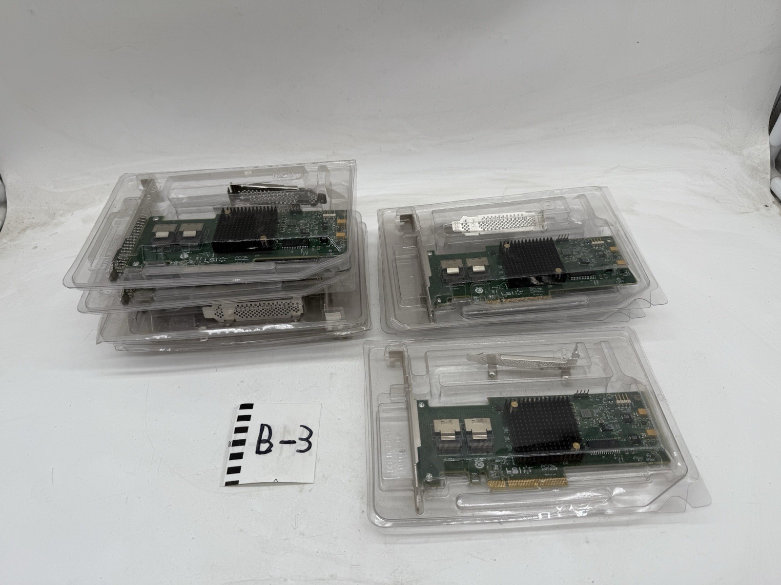 LOT OF 5 LSI 9210-8i 6Gbps SAS SATA 8 Ports HBA PCI-E RAID Controller Card