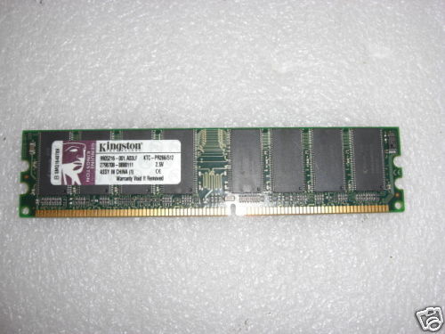 Kingston KTC-PR266/512 512MB DDR Memory TESTED