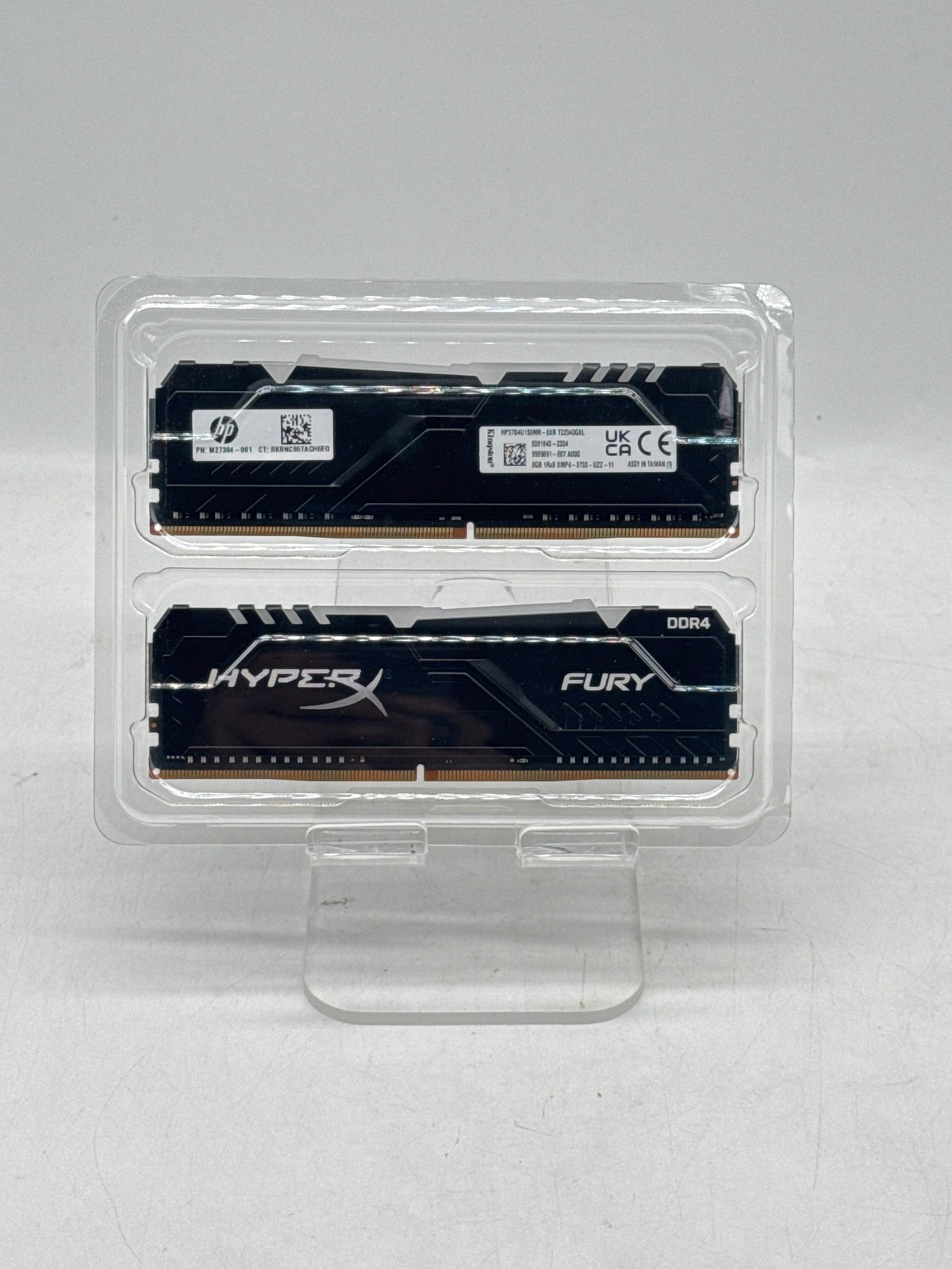 Kingston HyperX Fury 16GB 2x8GB DDR4 3733MHz RAM HP37D4U1S8MR-8XR - Used