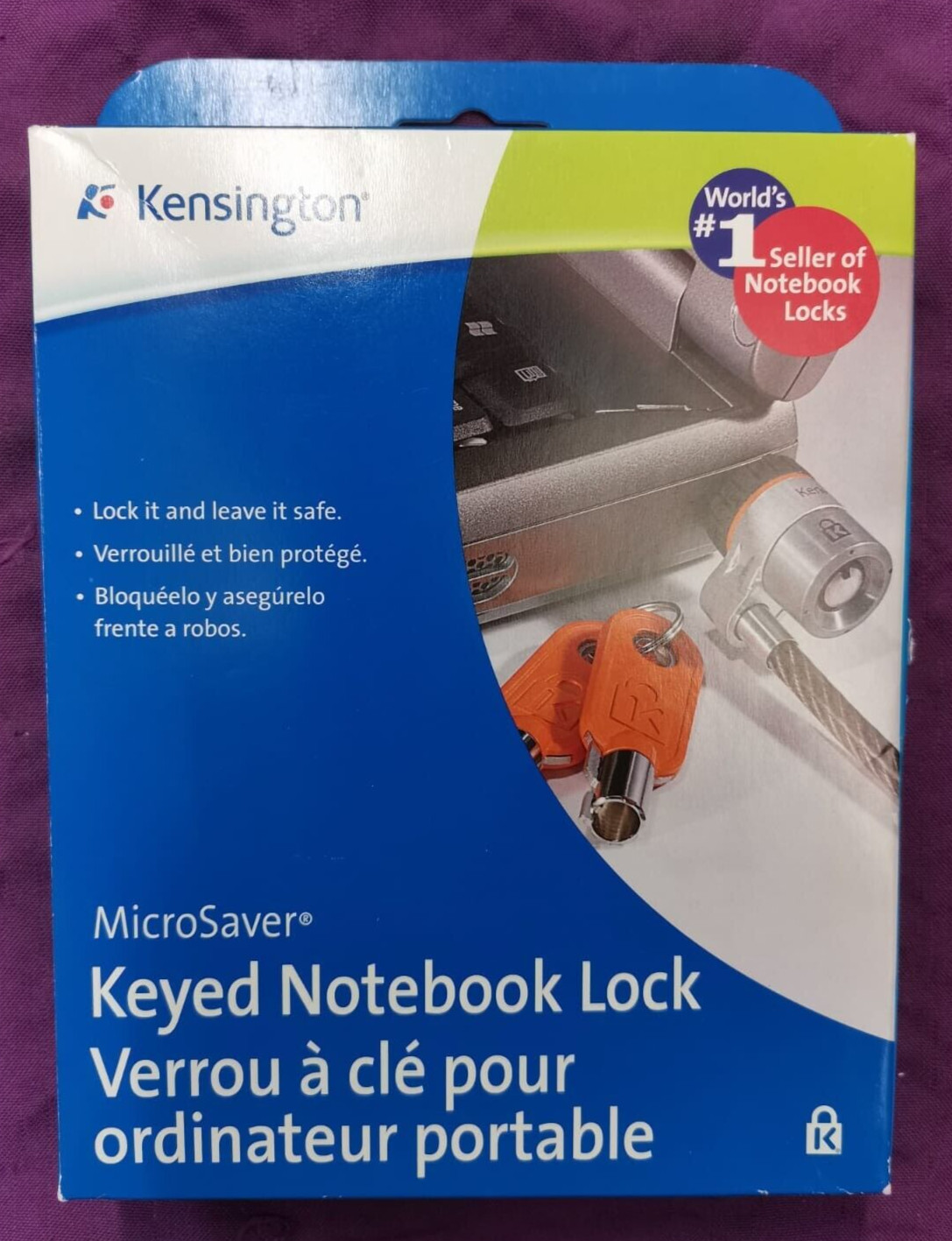 Kensington Keyed Notebook Lock 