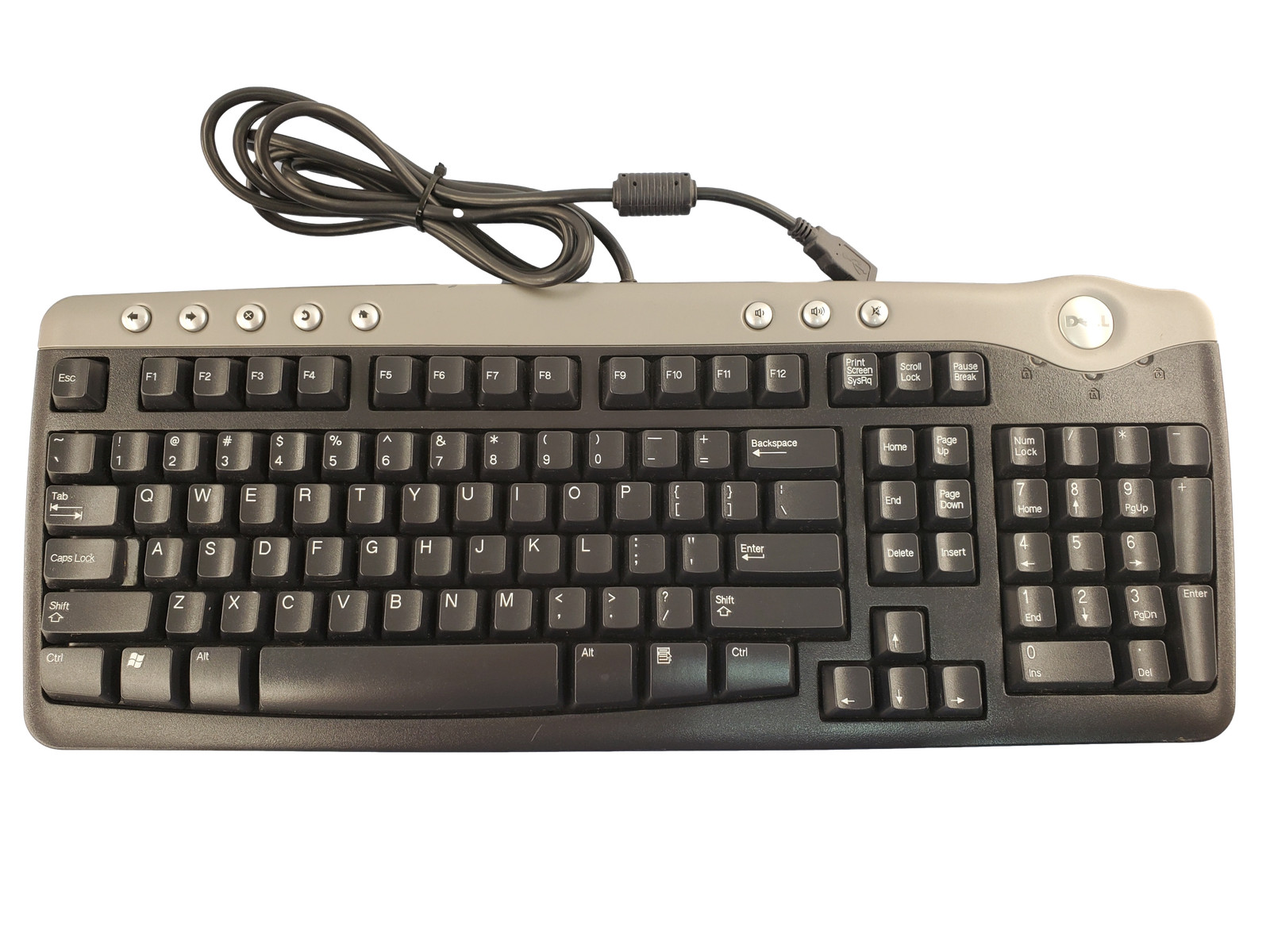 Dell SK-8125 Multimedia USB Keyboard 6W610
