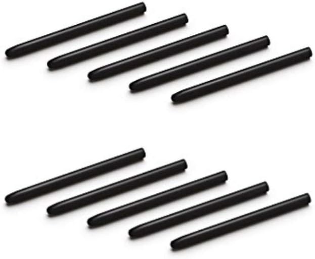 10 Pack Replacement Refill Pen Nibs Standard Fit for Wacom Bamboo Intuos Pens Wa